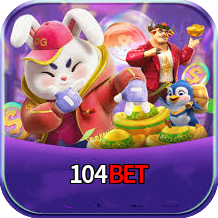 Imagem promocional da 104bet mostrando a plataforma e suas vantagens